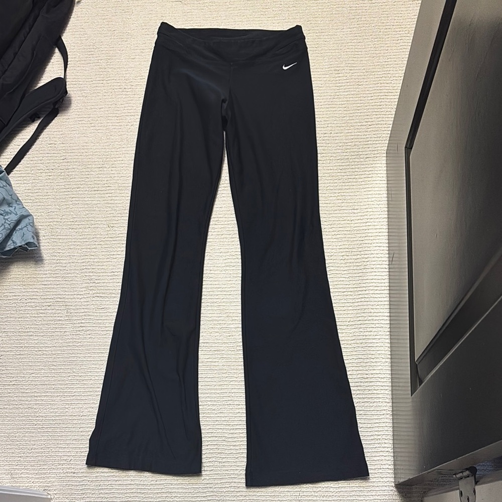 Nike Black Flared Leggings